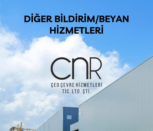 Diğer Bildirim/Beyan Hizmetleri